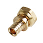 Муфта латунная для PEX труб 16-3/4'' под надвижную гильзу c накидной гайкой MVI SF.624.0405 купить в Москве | "Проконсим"